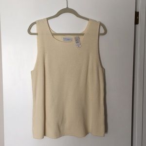 Knitted tank top